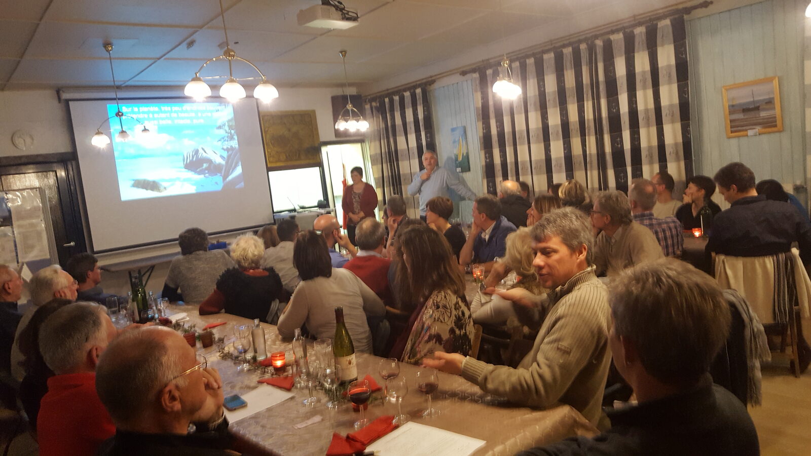 Soirée de présentation de la croisière d'automne 2017 au Club House